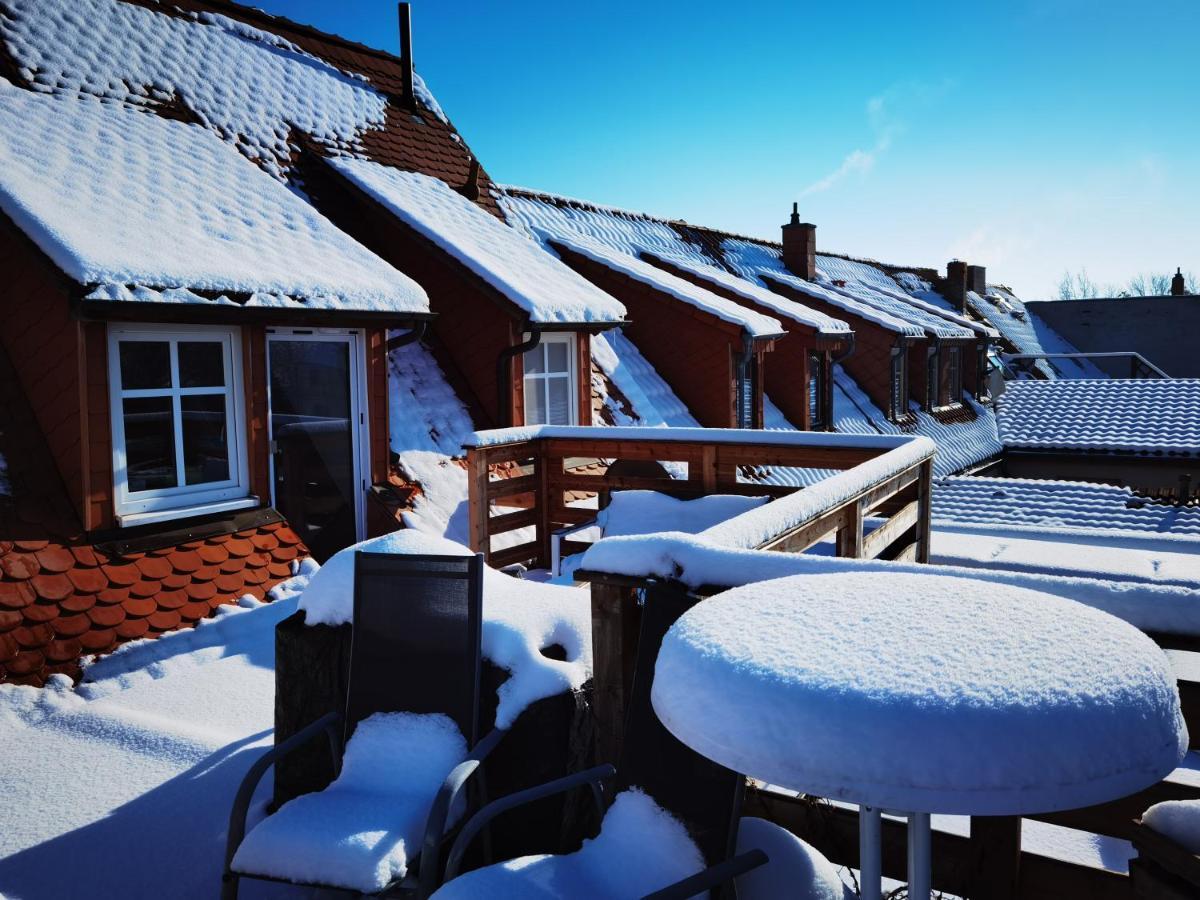 Gemuetliche Dachwohnung Mit Kleiner Oder Grosser Dachterrasse Nebeneinander Wolmirstedt Luaran gambar
