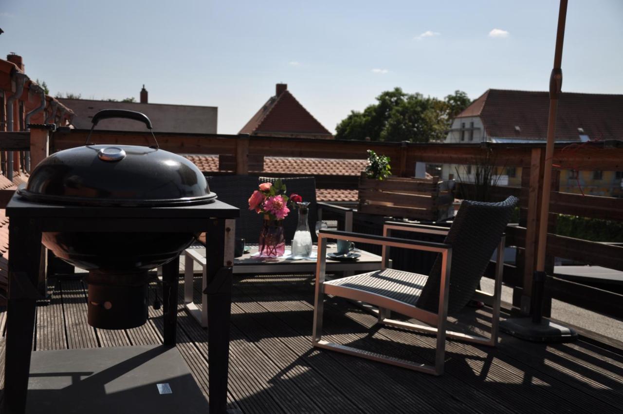 Gemuetliche Dachwohnung Mit Kleiner Oder Grosser Dachterrasse Nebeneinander Wolmirstedt Luaran gambar
